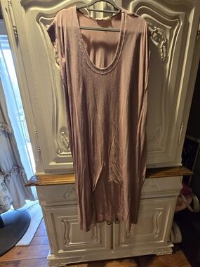 Free People Maxi Dress in Dusty Rose